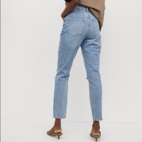 Brand New H&M Mom Jeans w Tag - Picture 1 of 3